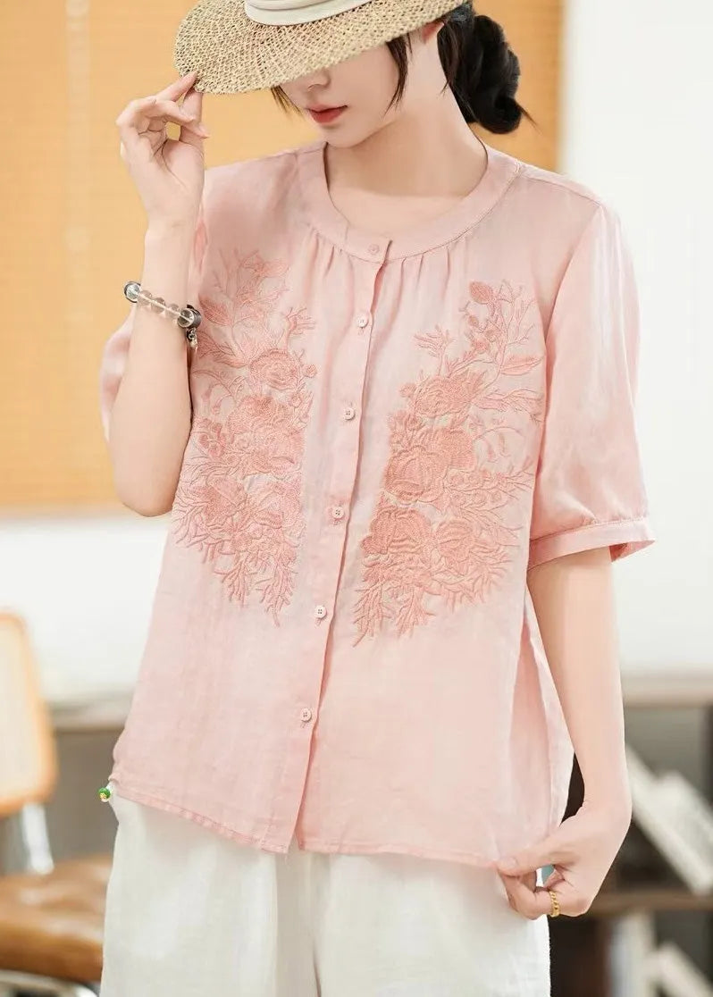 A Vintage Style Shirt with Delicate Timeless Details