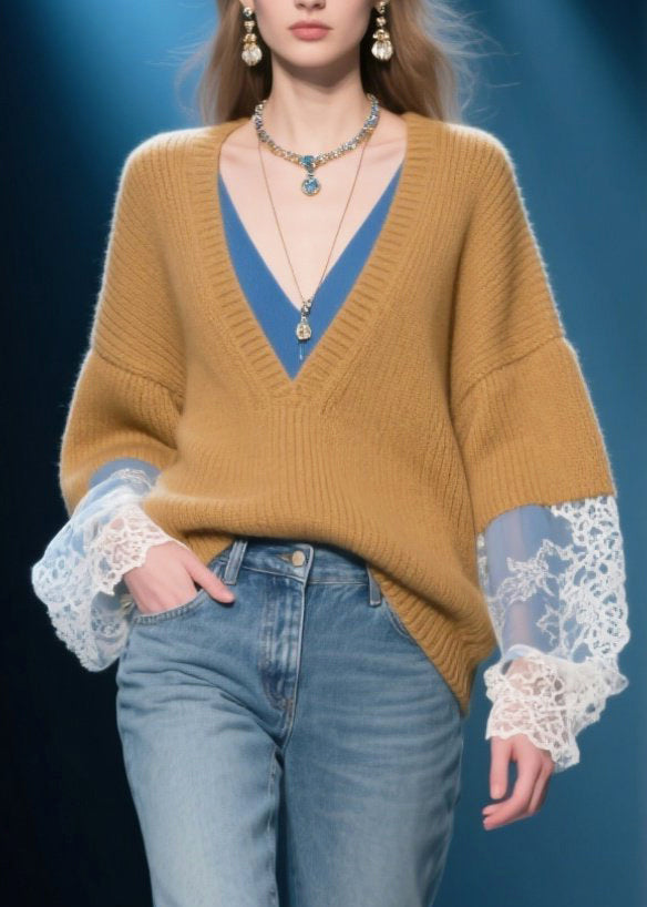 Vintage Inspired Sweater with a Contemporary Edge