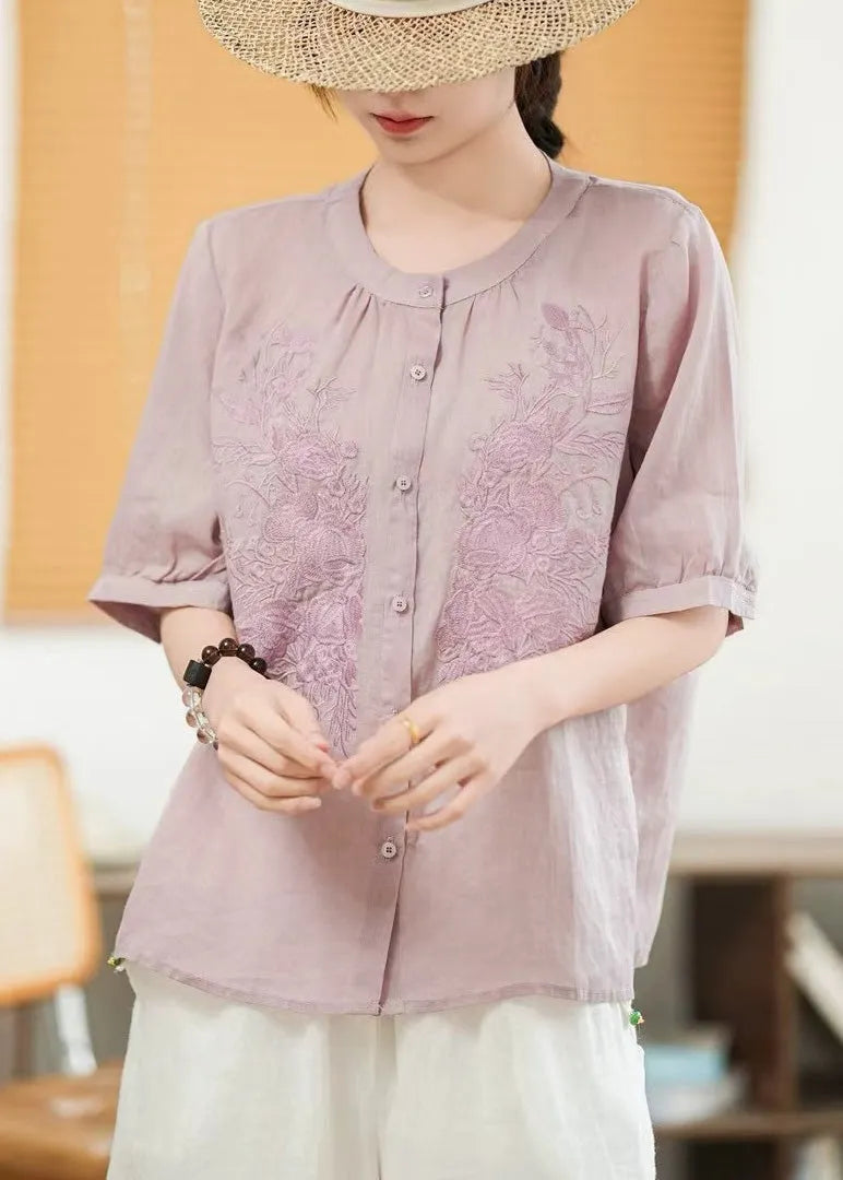 A Vintage Style Shirt with Delicate Timeless Details