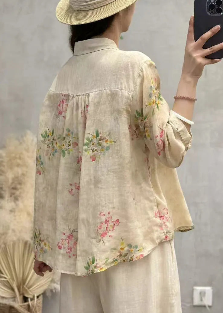 A Vintage Style Shirt with Delicate Timeless Details