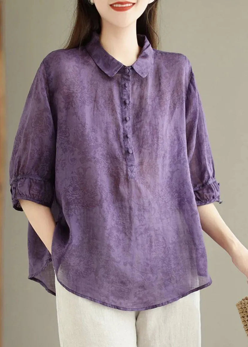 A Vintage Style Shirt with Delicate Timeless Details