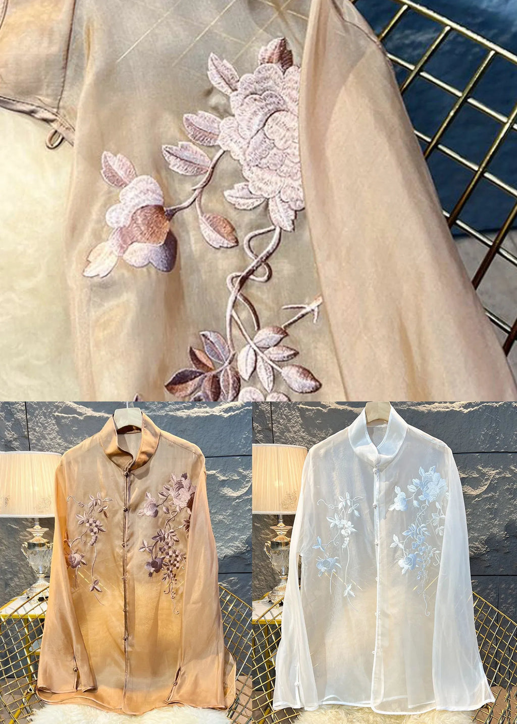 A Vintage Style Blouse with Delicate Timeless Details