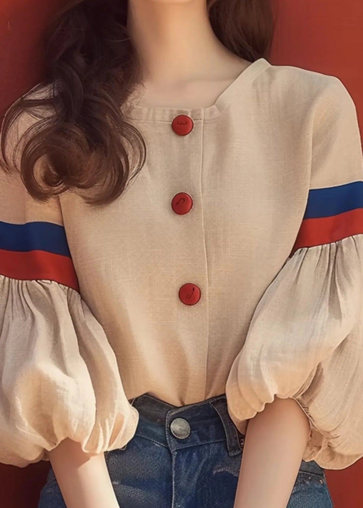 Beautifully Finished Blouse in a Timeless Design