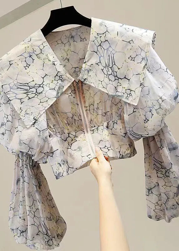 A Vintage Style Blouse with Delicate Timeless Details