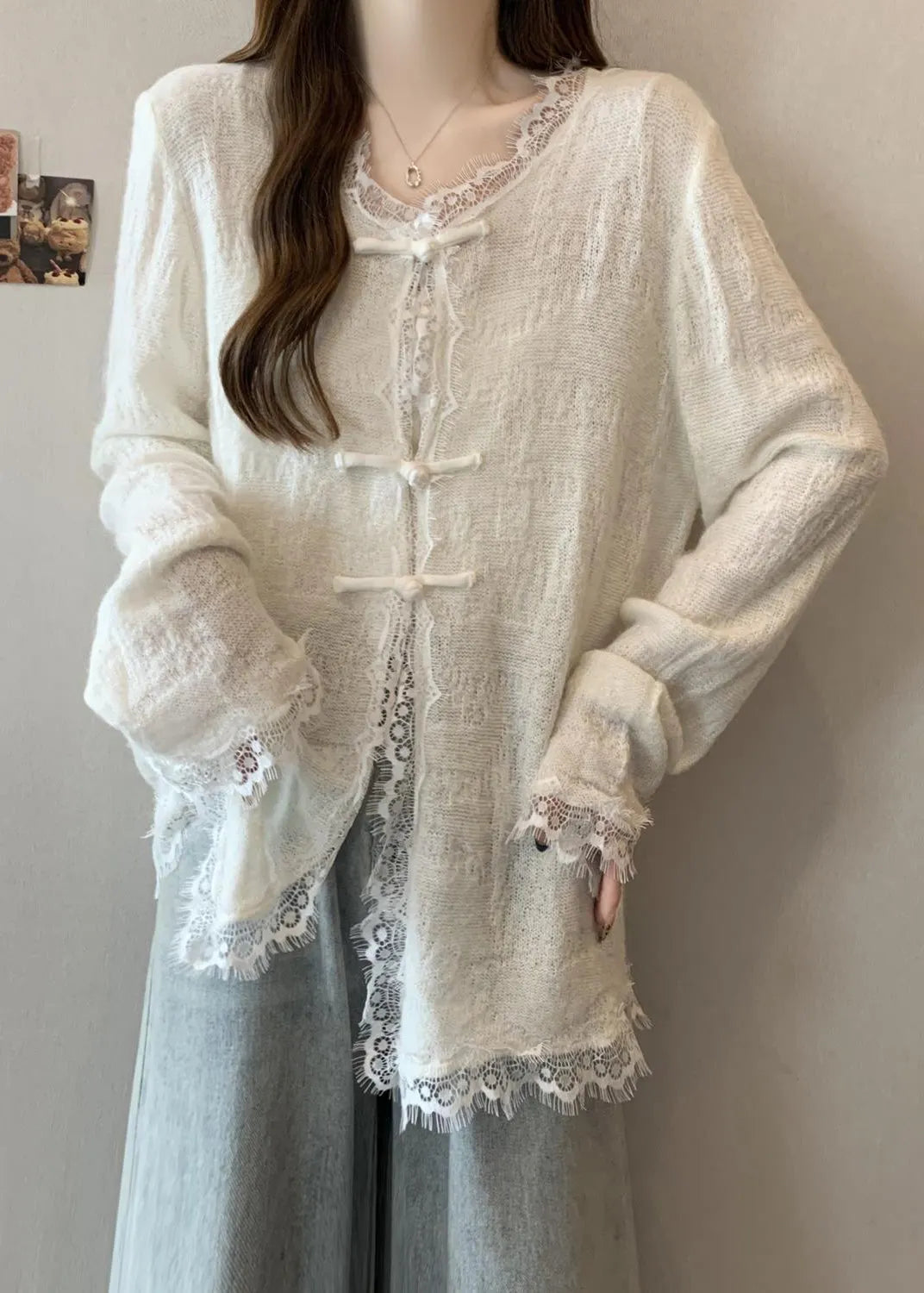 Vintage Inspired Cardigan with a Contemporary Edge