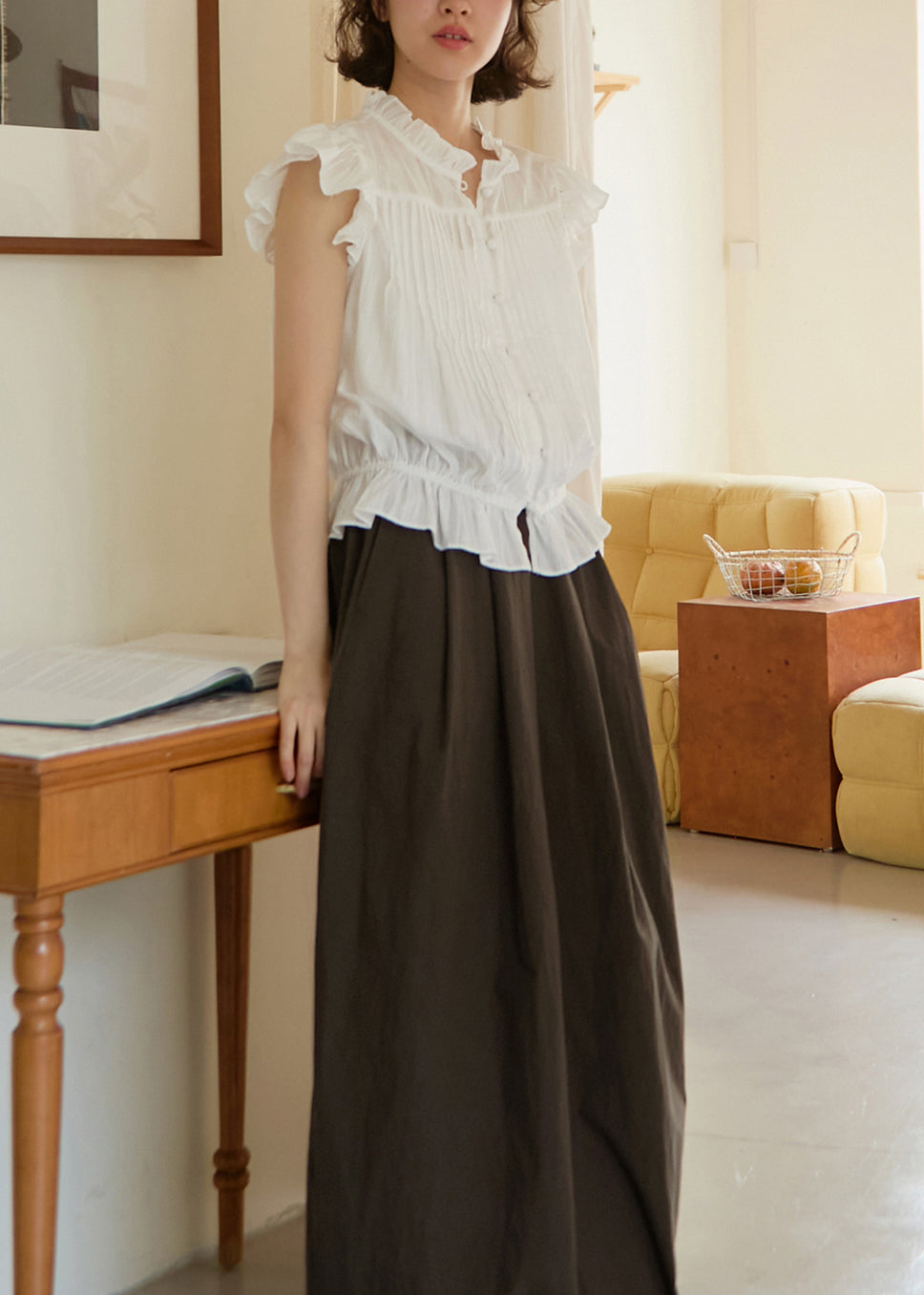 Beautifully Finished Blouse in a Timeless Design