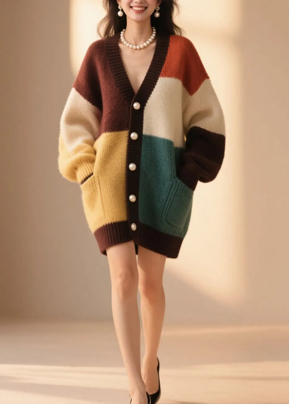 Classic Vintage Cardigan with a Flattering Fit