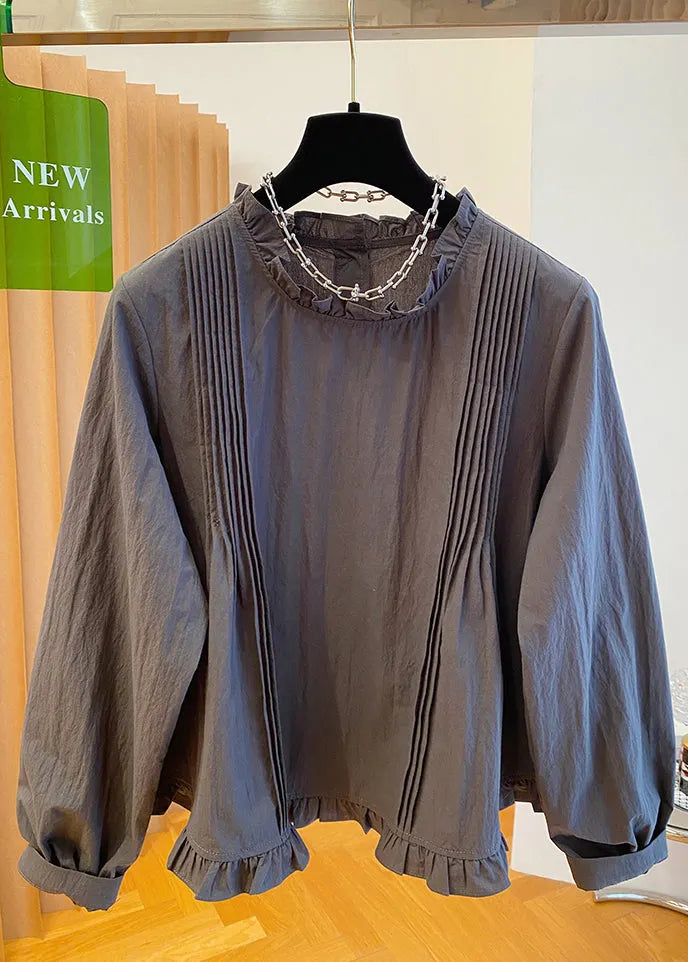 A Vintage Style Shirt with Delicate Timeless Details