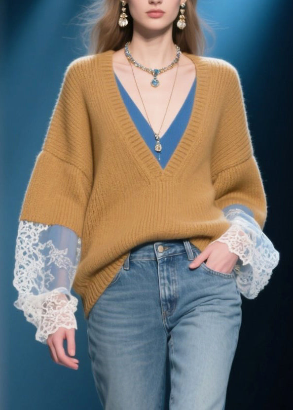 Vintage Inspired Sweater with a Contemporary Edge