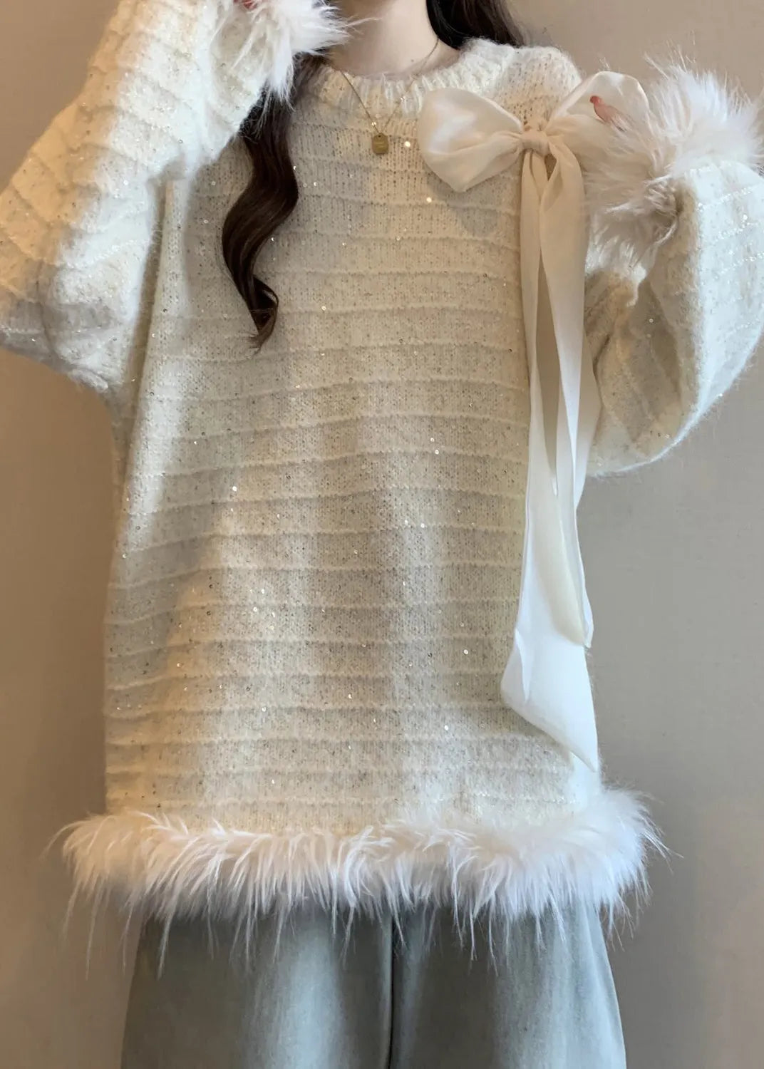Beautifully Finished Sweater in a Timeless Design