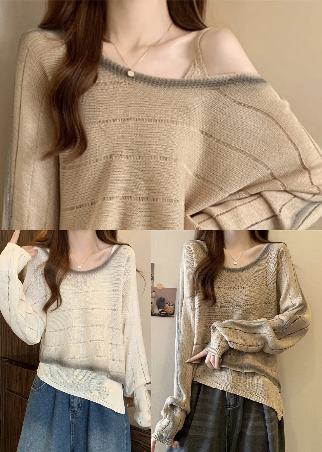 Classic Vintage Sweater with a Flattering Fit