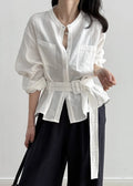 A Vintage Style Shirt with Delicate Timeless Details