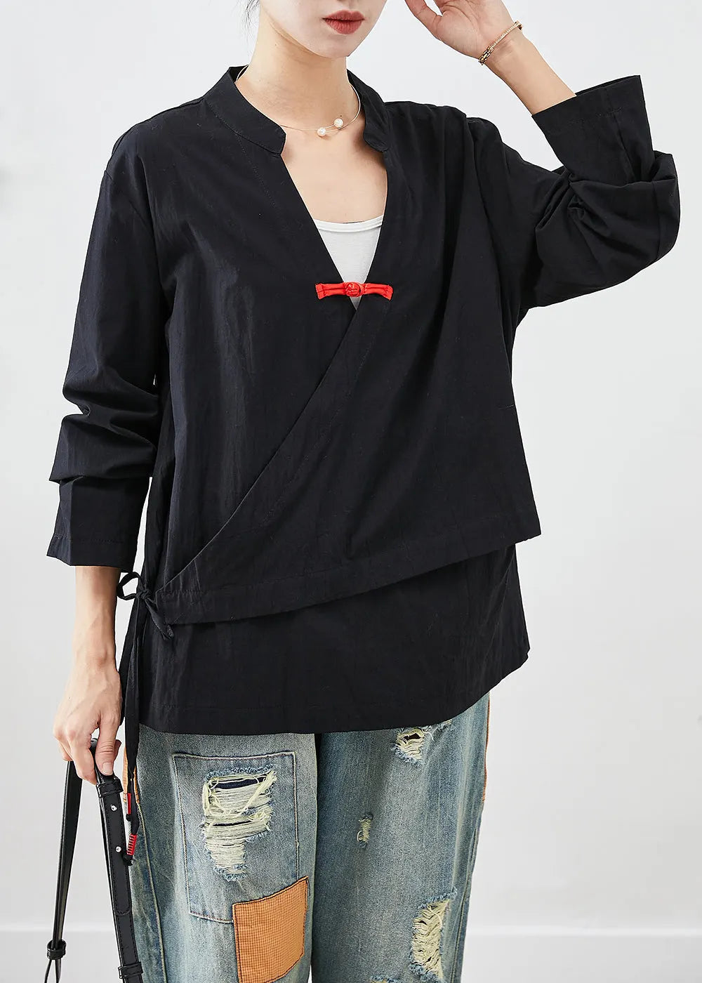 A Vintage Style Blouse with Delicate Timeless Details