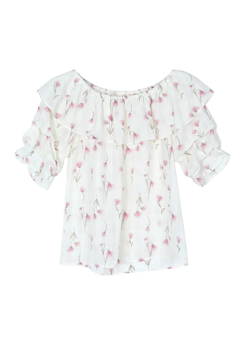 A Vintage Style Blouse with Delicate Timeless Details