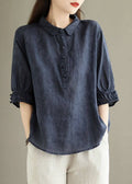 A Vintage Style Shirt with Delicate Timeless Details