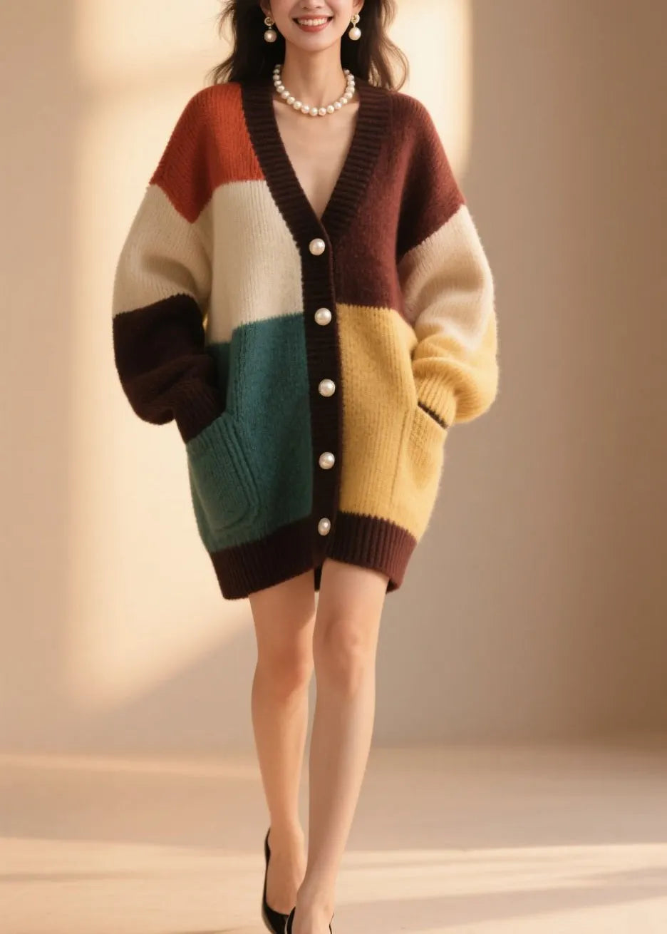 Classic Vintage Cardigan with a Flattering Fit
