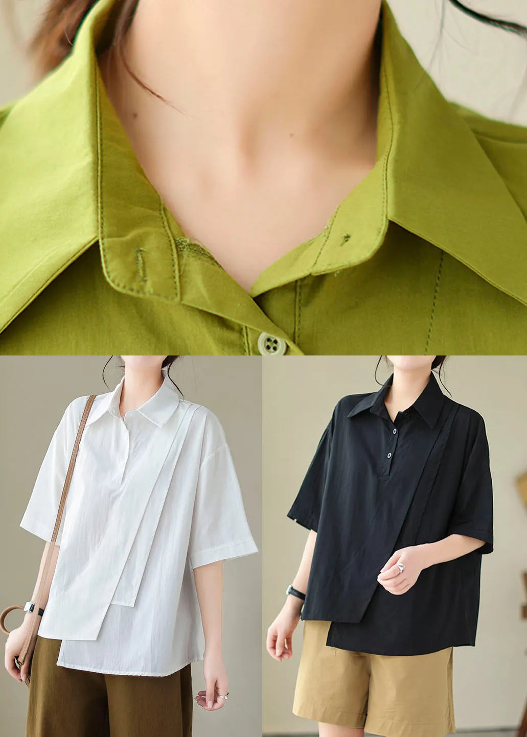 Well Tailored Blouse with a Graceful Silhouette