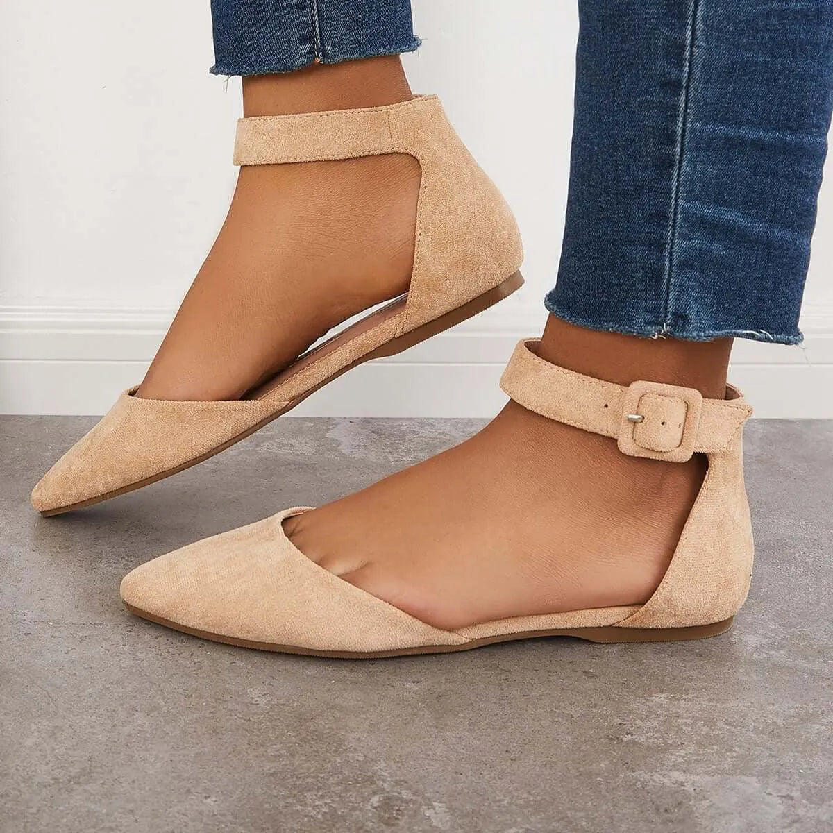 Graceful Orthopedic Flats for Modern Look