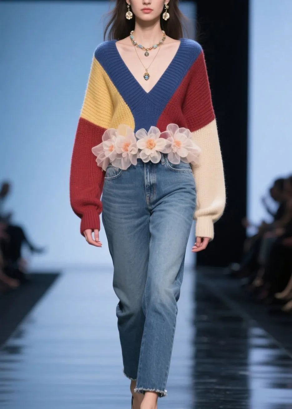 Vintage Inspired Sweater with a Contemporary Edge