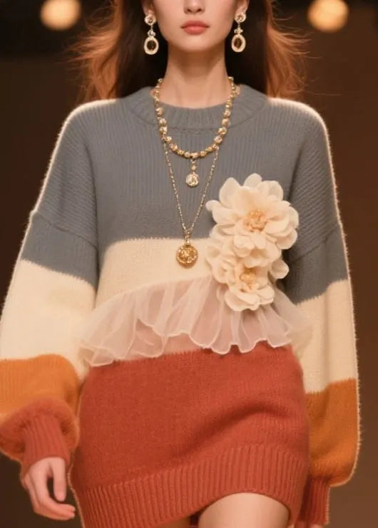 Classic Vintage Sweater with a Flattering Fit