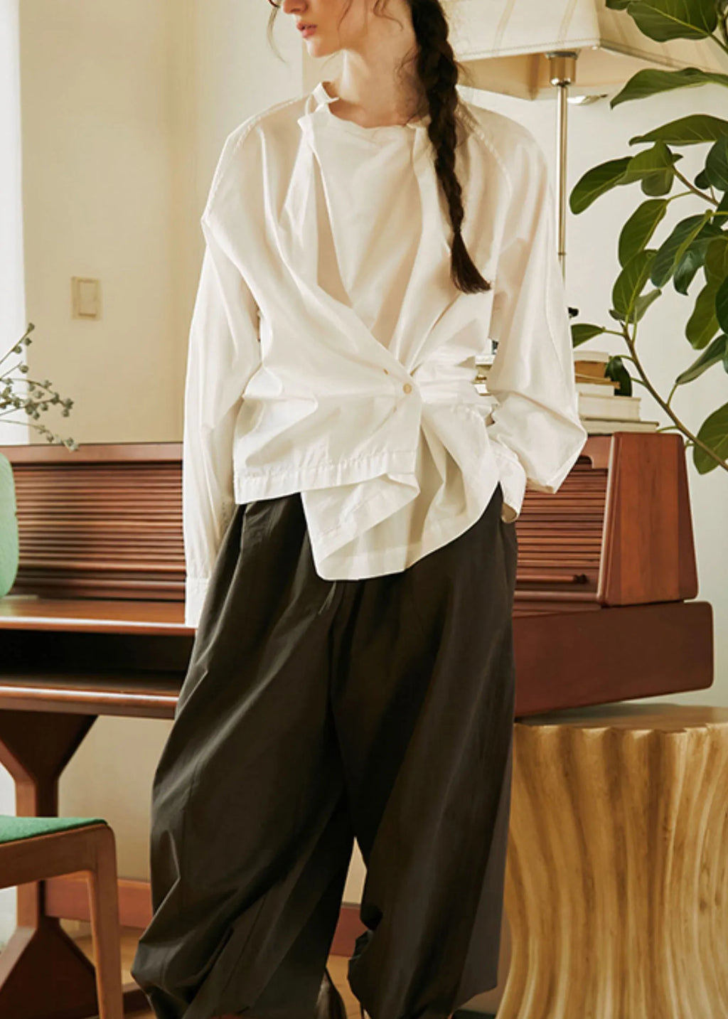 Well Tailored Shirt with a Graceful Silhouette