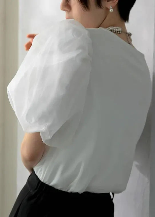 A Vintage Style Top with Delicate Timeless Details