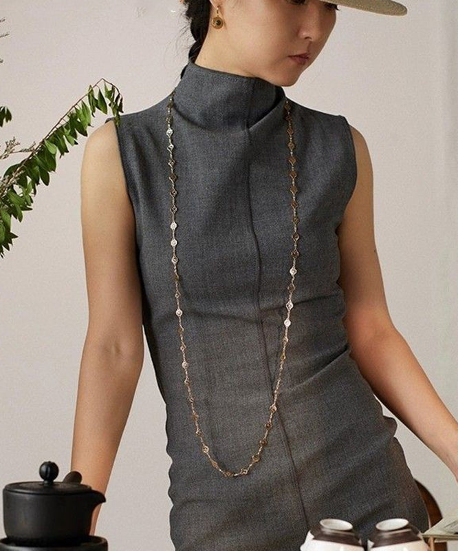 Vintage Handmade Gold Necklace