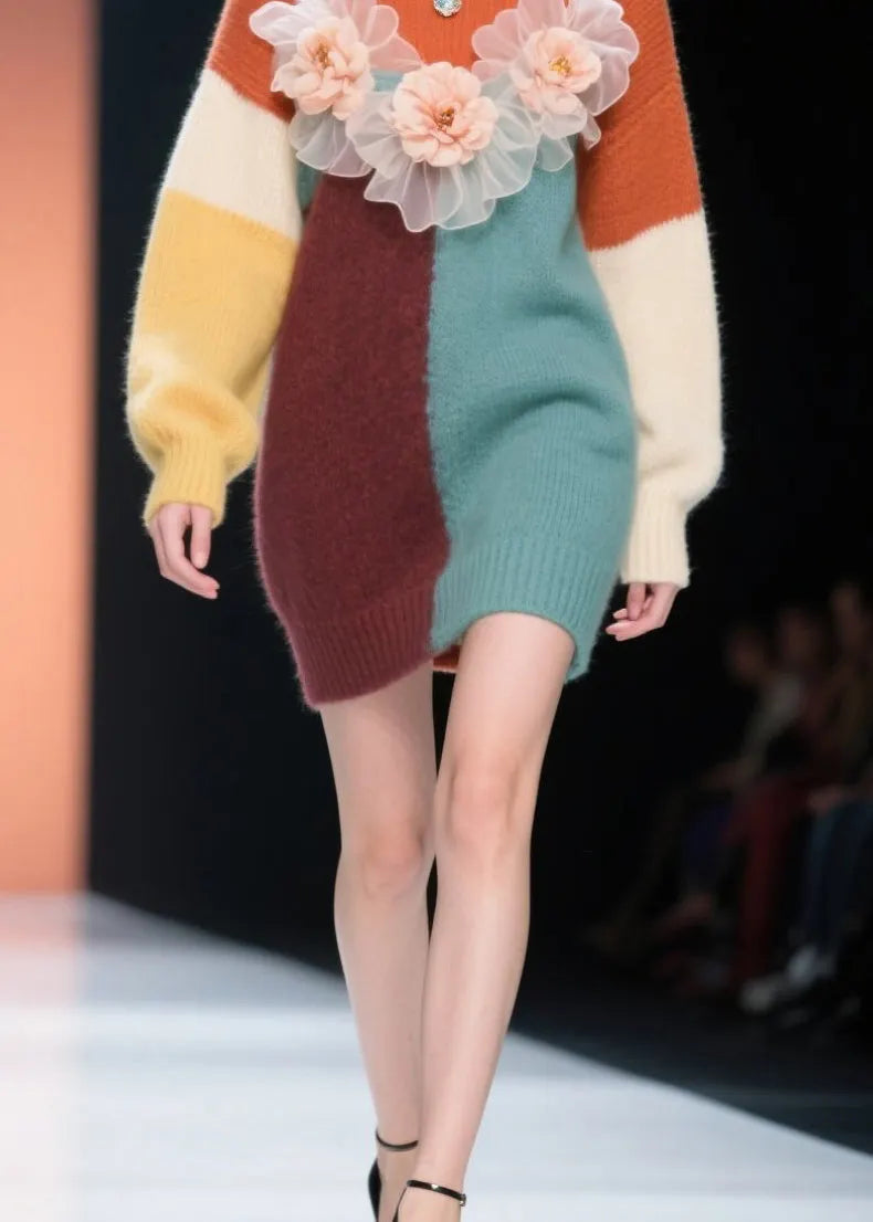Vintage Inspired Sweater with a Contemporary Edge