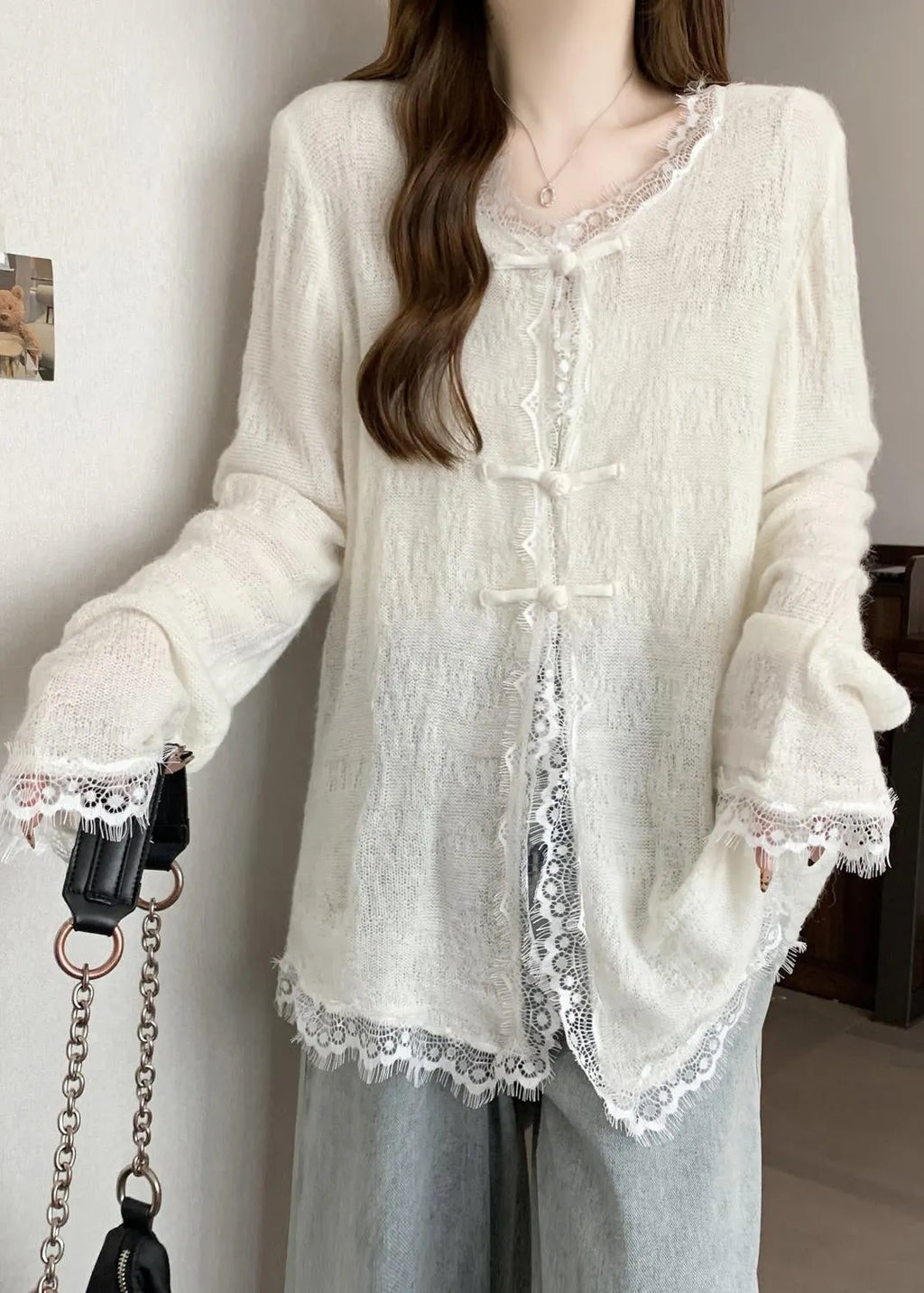 Vintage Inspired Cardigan with a Contemporary Edge