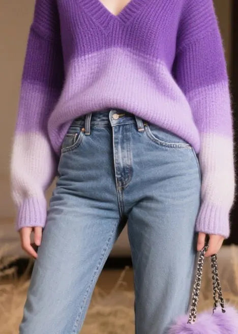 Vintage Inspired Sweater with a Contemporary Edge