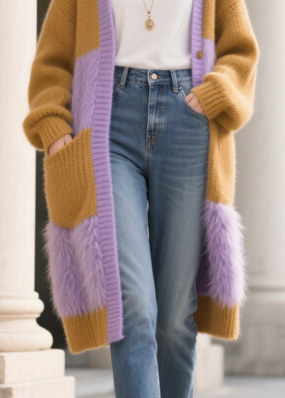 Well Tailored Cardigan with a Graceful Silhouette