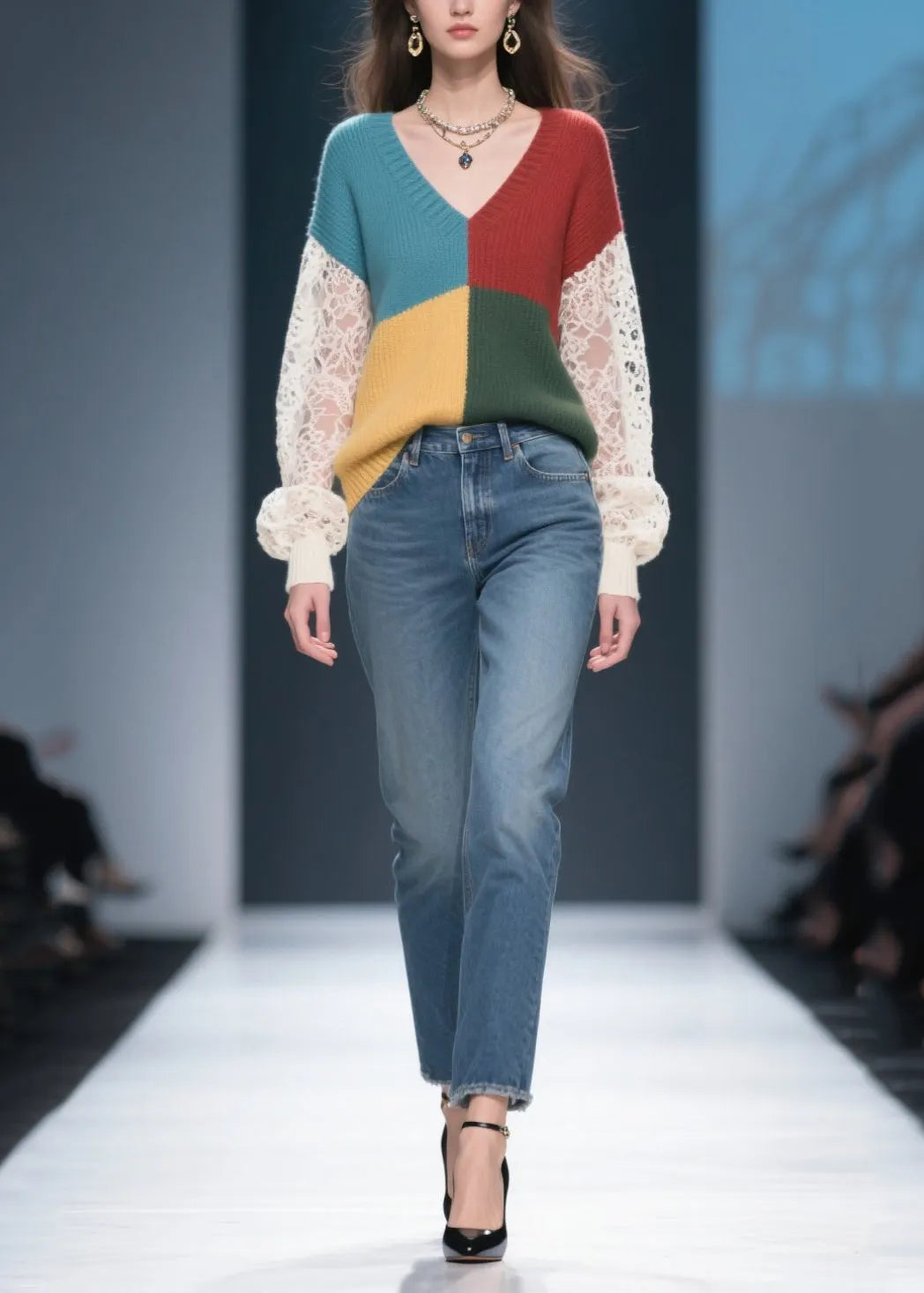 Gracefully Styled Sweater for Any Occasion