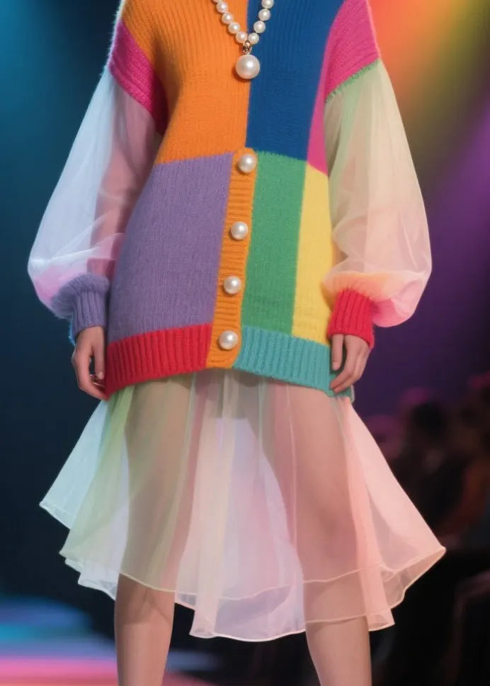 Vintage Inspired Sweater with a Contemporary Edge