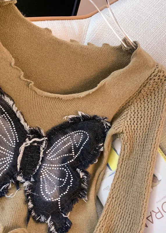 A Vintage Style Sweater with Delicate Timeless Details