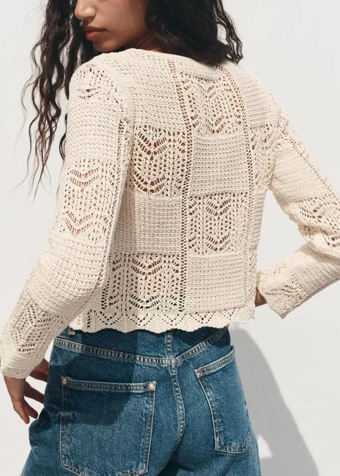 A Vintage Style Top with Delicate Timeless Details