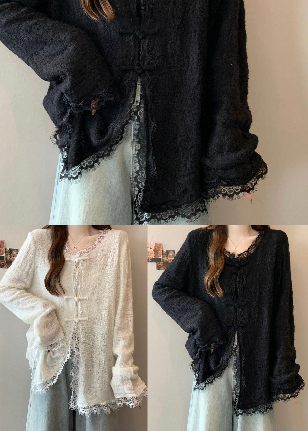 Vintage Inspired Cardigan with a Contemporary Edge
