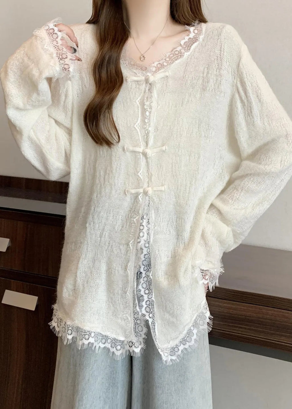 Vintage Inspired Cardigan with a Contemporary Edge