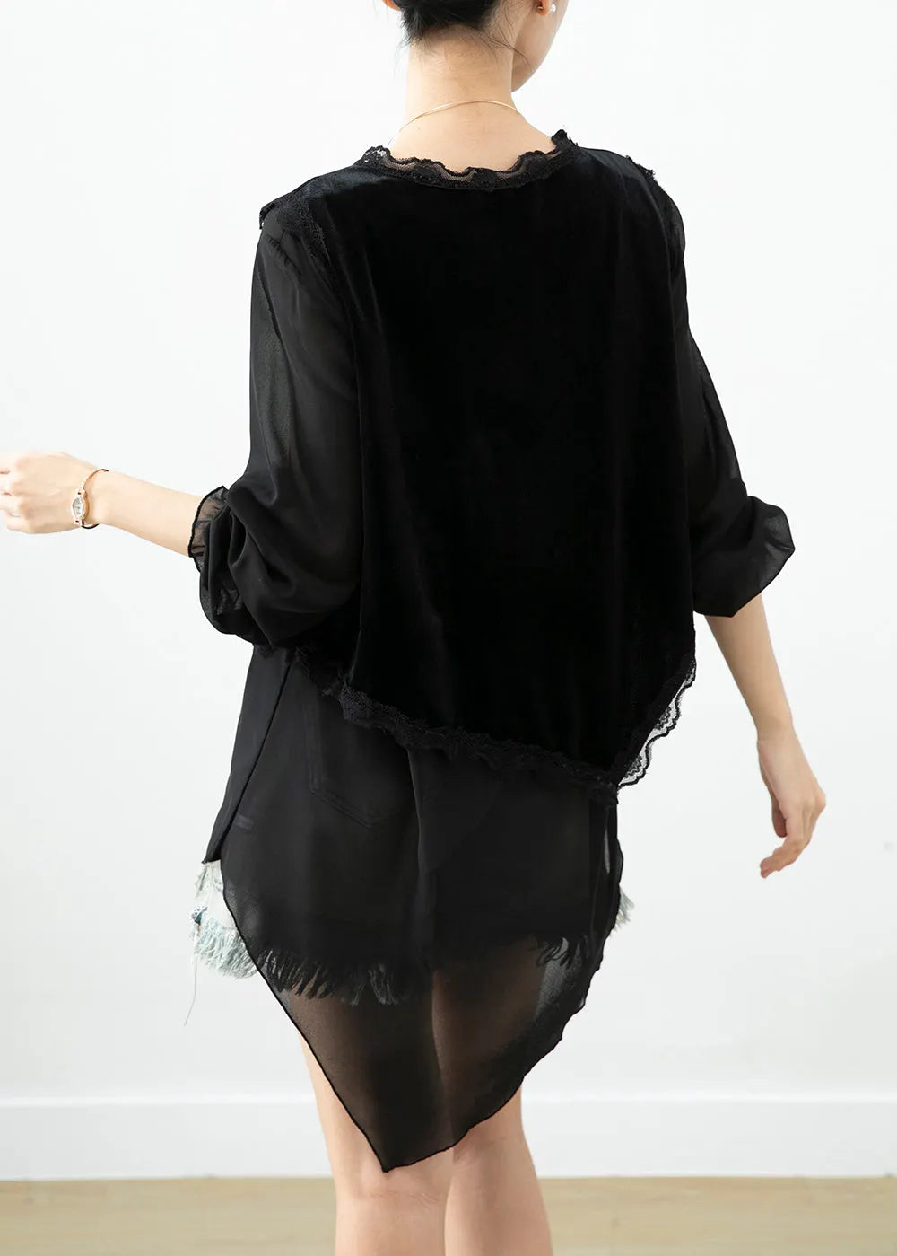 A Vintage Style Blouse with Delicate Timeless Details