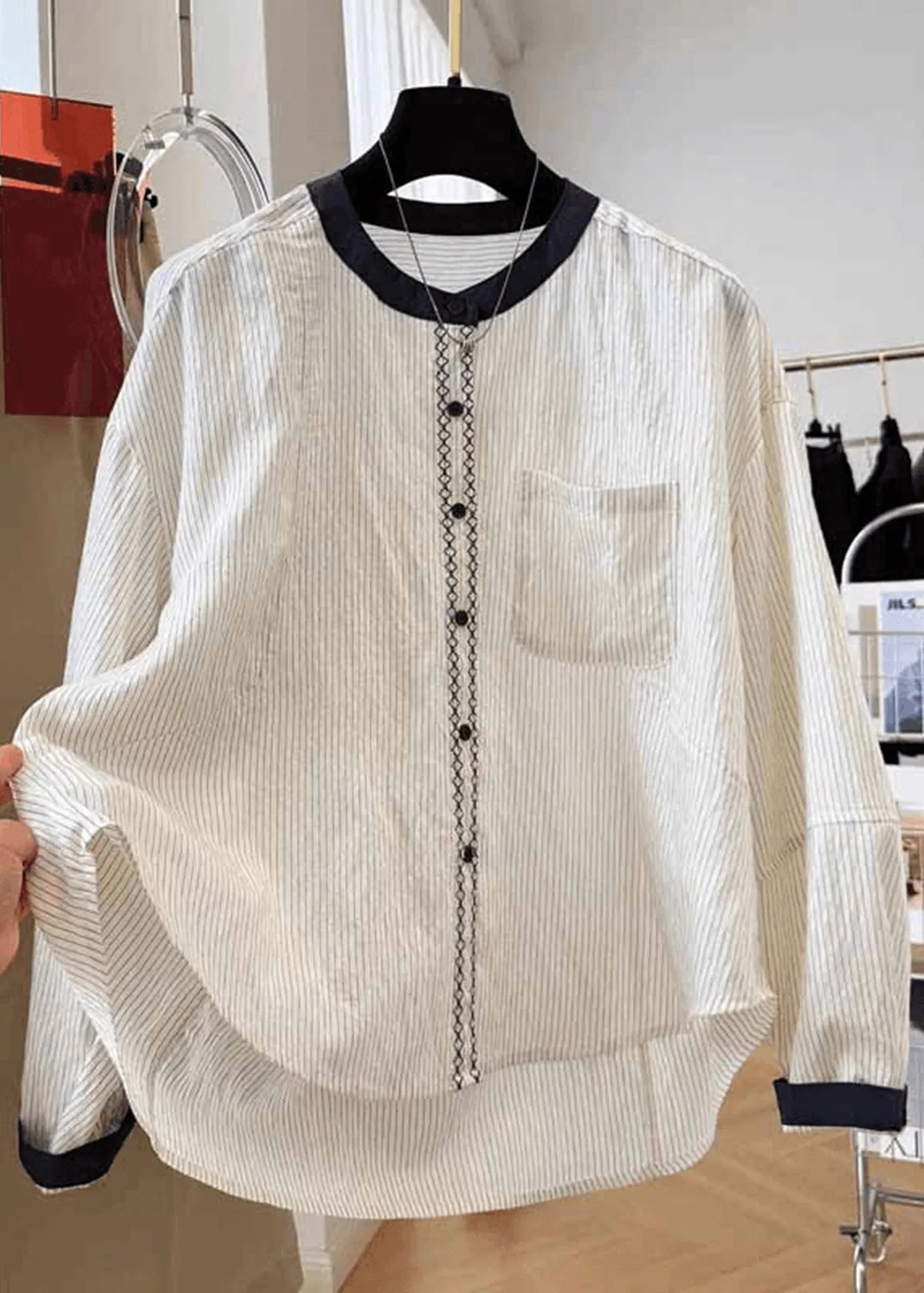 Classic Vintage Blouse with a Flattering Fit