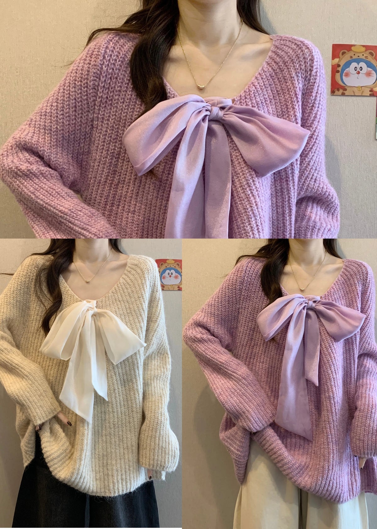 Classic Vintage Sweater with a Flattering Fit