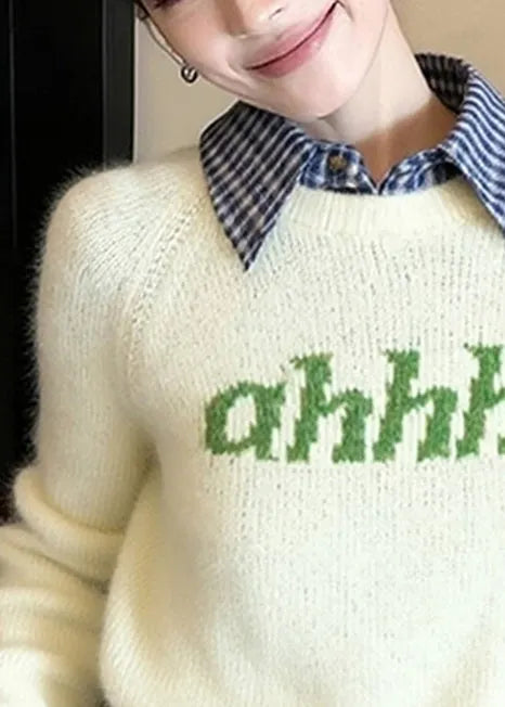 Vintage Inspired Sweater with a Contemporary Edge