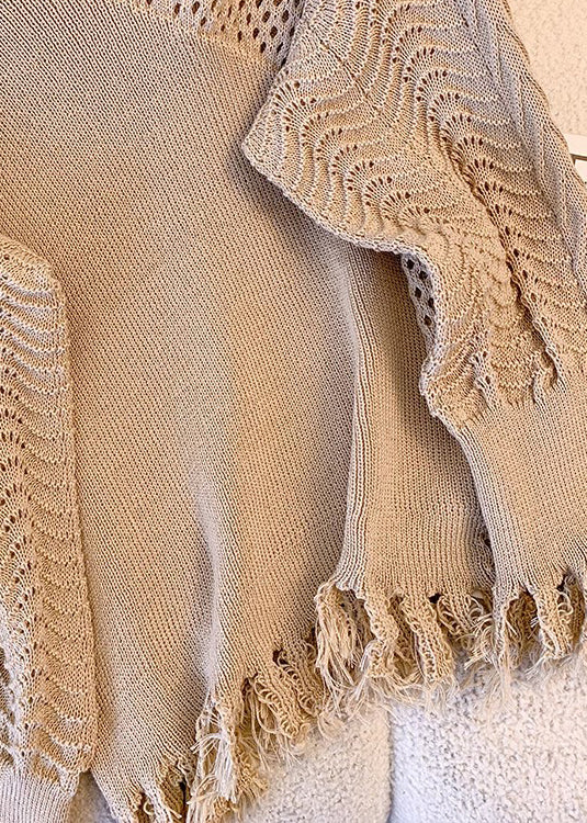 A Vintage Style Sweater with Delicate Timeless Details