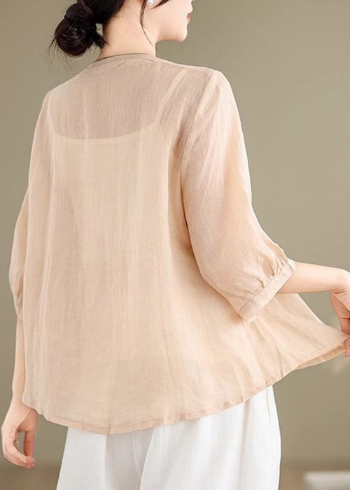 A Vintage Style Shirt with Delicate Timeless Details