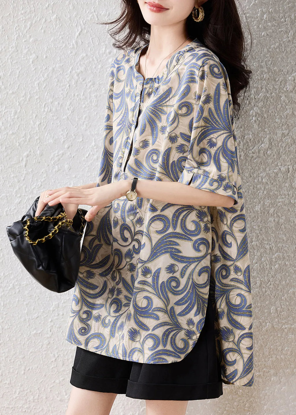 A Vintage Style Blouse with Delicate Timeless Details