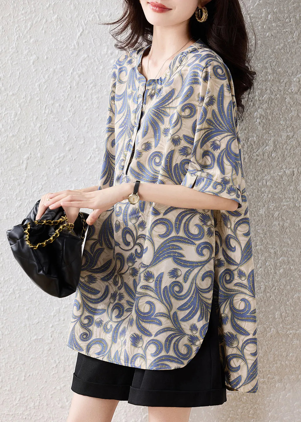 A Vintage Style Blouse with Delicate Timeless Details