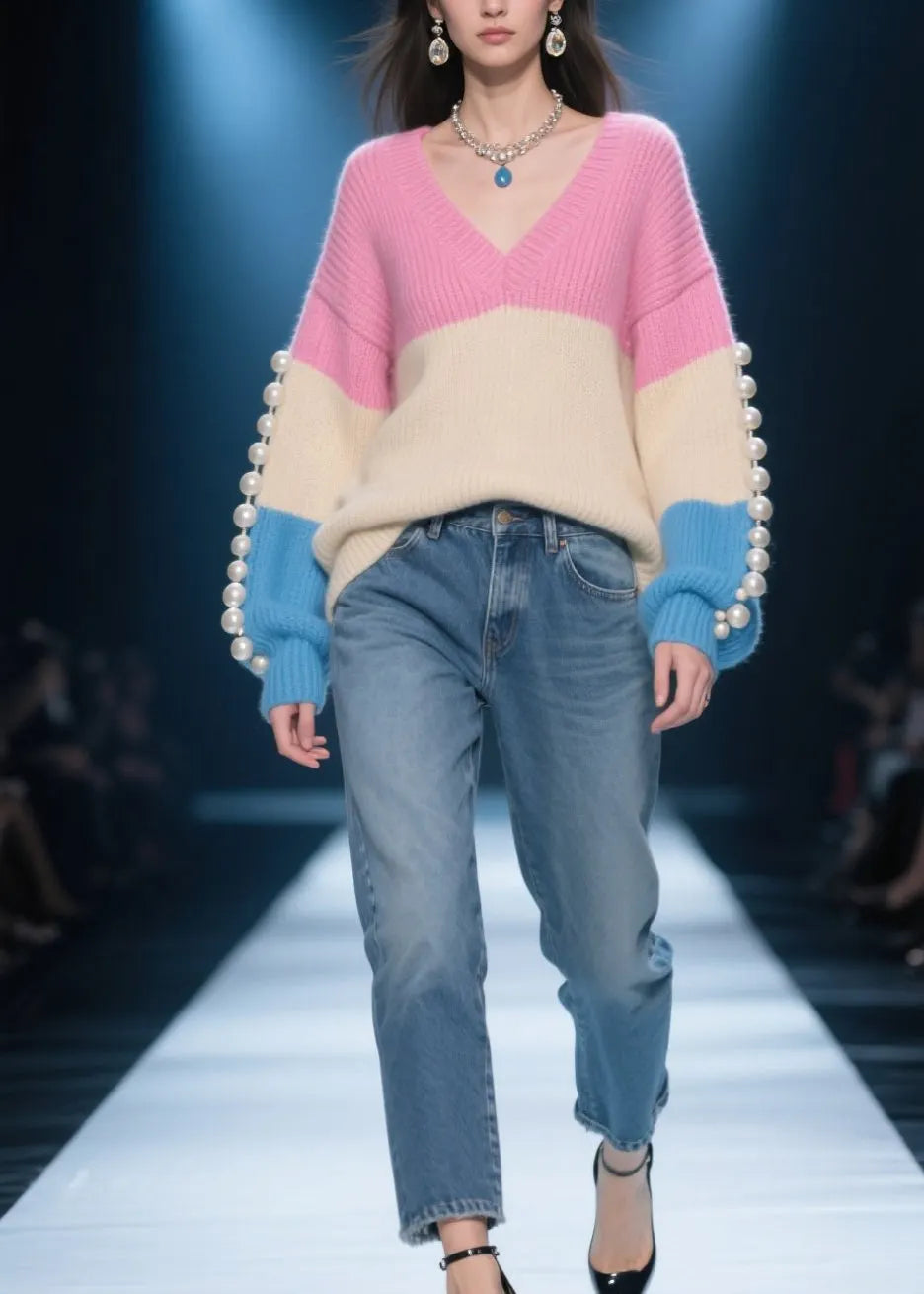 A Vintage Style Sweater with Delicate Timeless Details