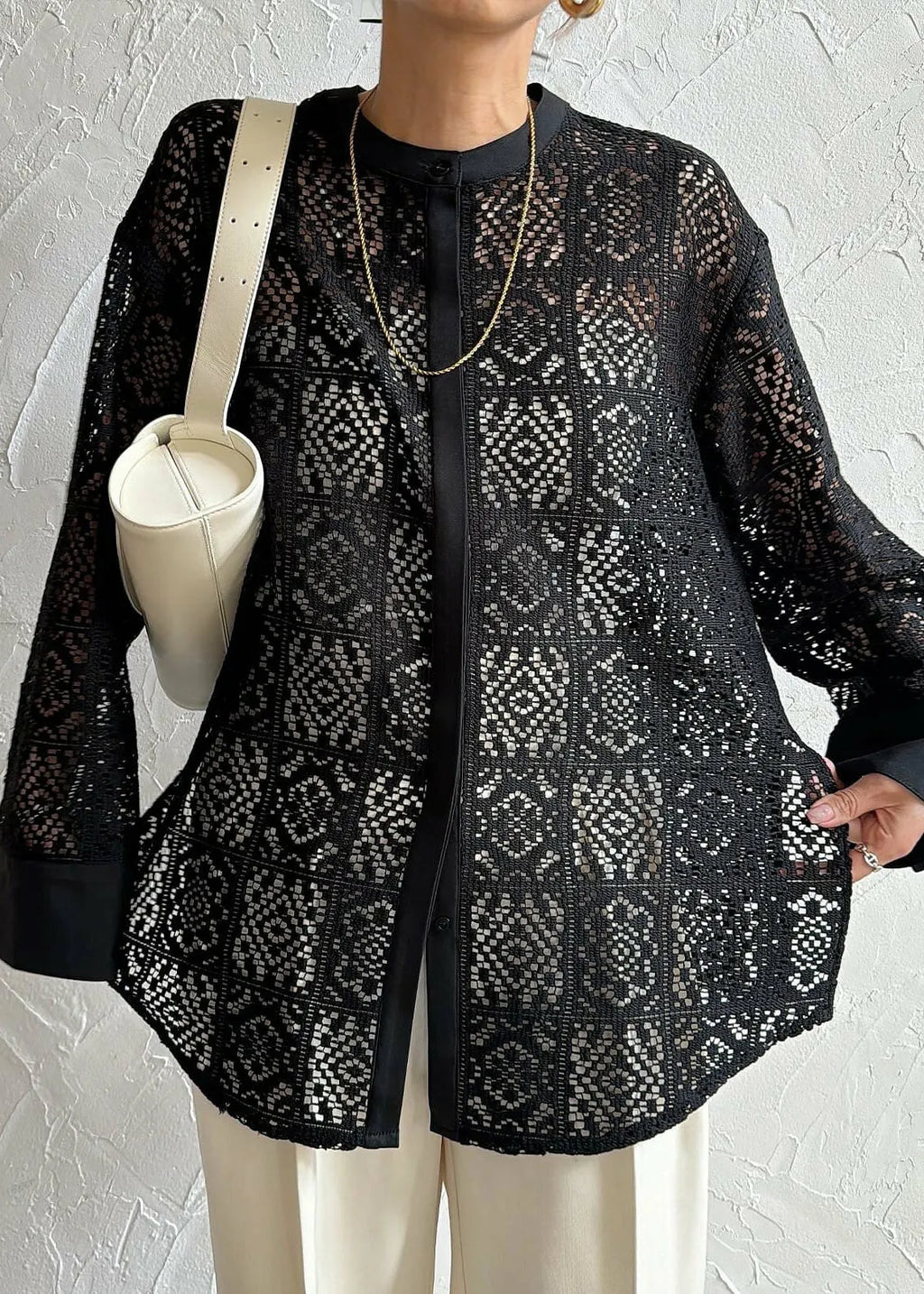A Vintage Style Top with Delicate Timeless Details