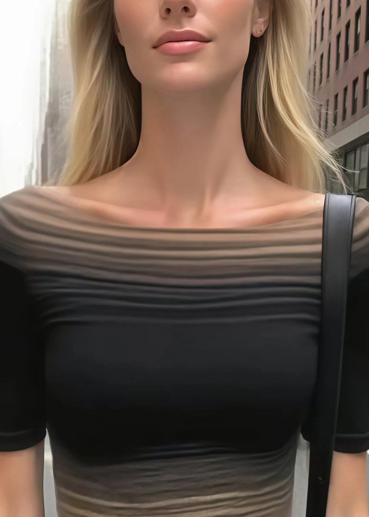 Gracefully Styled Top for Any Occasion