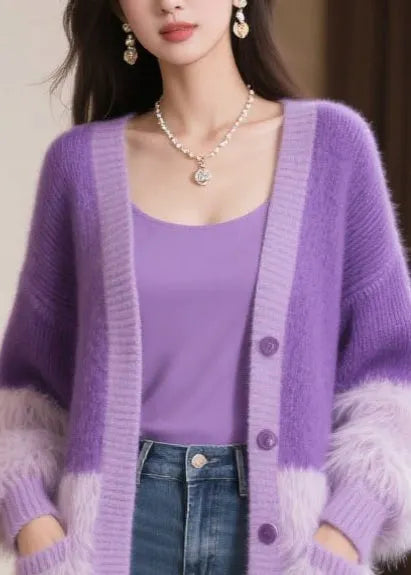 Vintage Inspired Cardigan with a Contemporary Edge