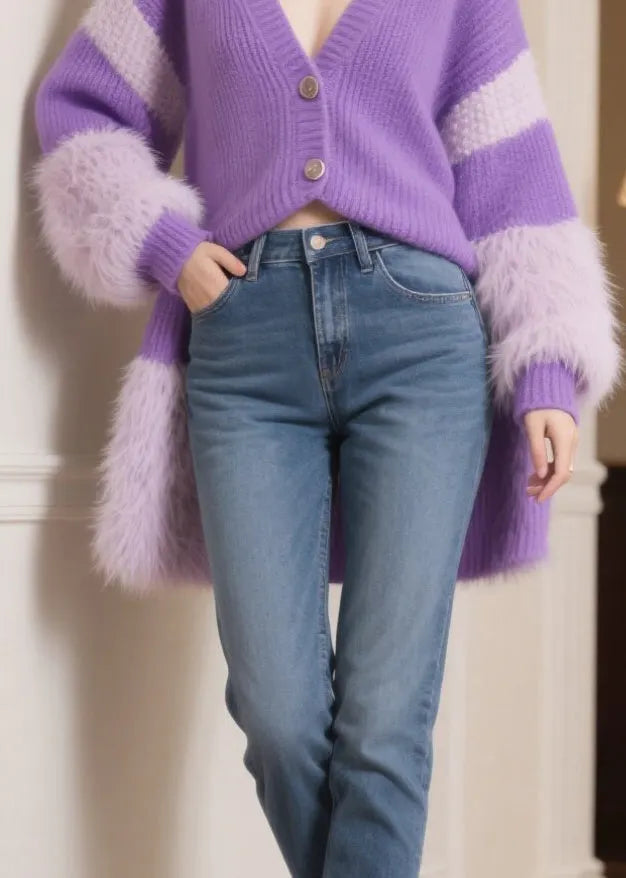 Classic Vintage Cardigan with a Flattering Fit